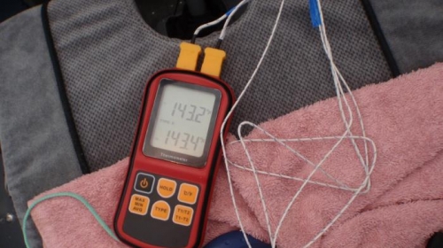 Flight test FWF Thermocouple