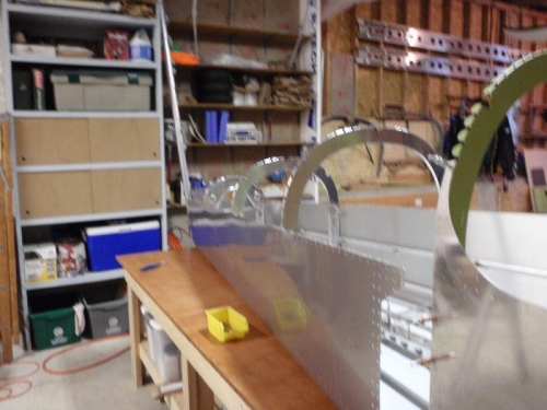 Side skins and upper bulkheads