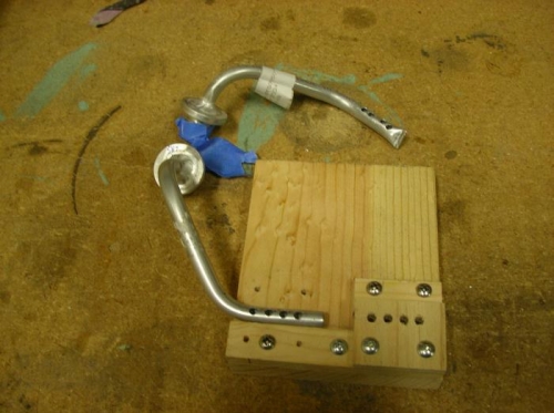 Trouble drillling holes in tubes