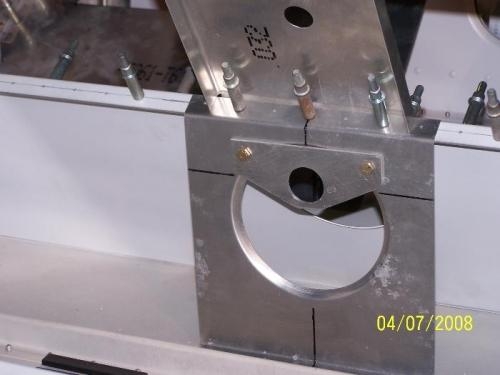 Torque tube bearing, rear