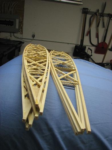 Main rigs and aileron ribs start to pile up