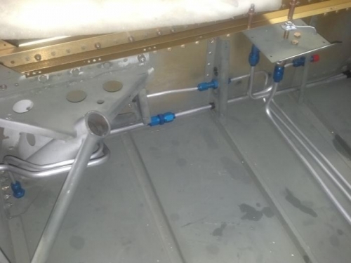 Right Fuel/Brake Lines