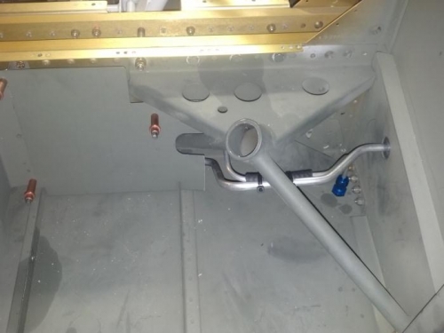 Left Fuel / Brake Lines.