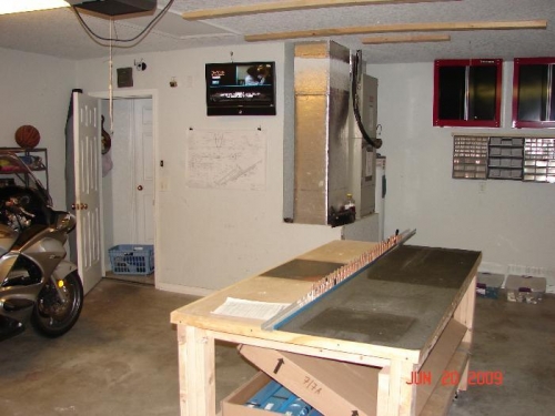 Mounted TV