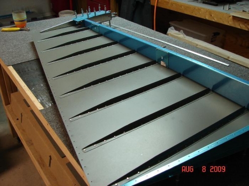 Skins and Stiffeners Riveted