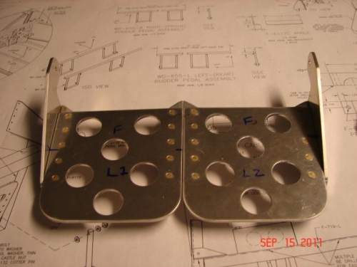 Left Brake Pedals