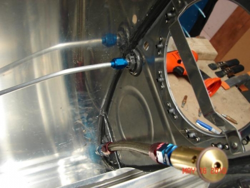 Vent / Flop tube Installed