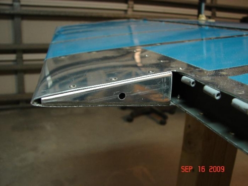 Rib Insert for Left Elevator