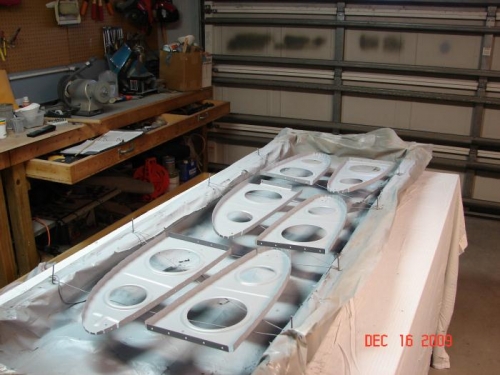 Left Wing Leading Edge Ribs