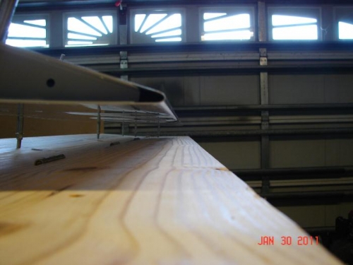 Used Brake to form trailing edge