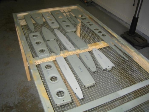 Stabilizer Parts Primed