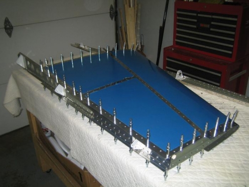 Ready to Rivet Rear Spar