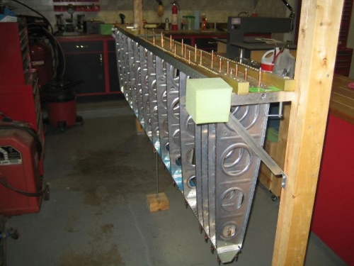 Starboard Wing in Jig