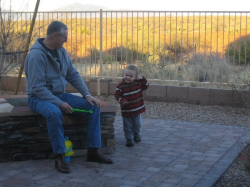 Soap Bubbles with Evan