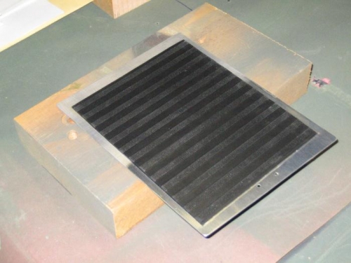 Raw Aluminum Surface