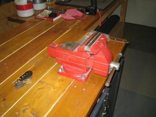 Vise Set for Longeron Bends