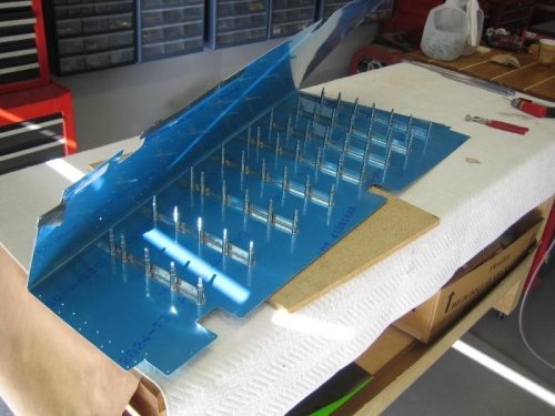 Rudder Skin & Stiffeners