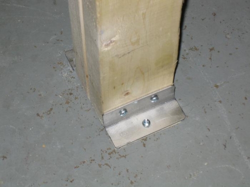 Jig Attached to Floor