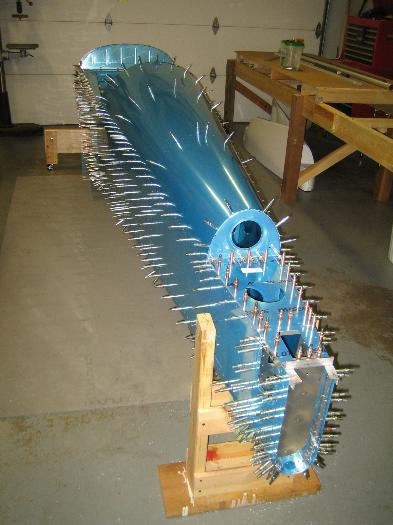 Fuselage on Floor Stand