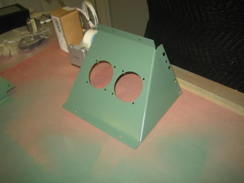 Fuel Gauge Panel Painted