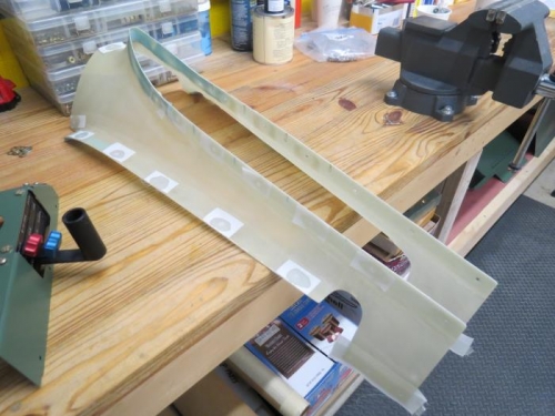 Empennage Fairing Work