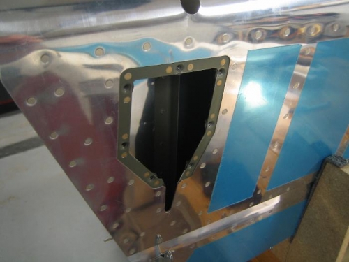 Trim Plate Installed