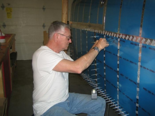 Inserting the Rivets