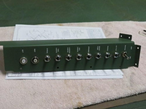 Front View of Switch Console