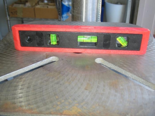 Leveling the Drill Press