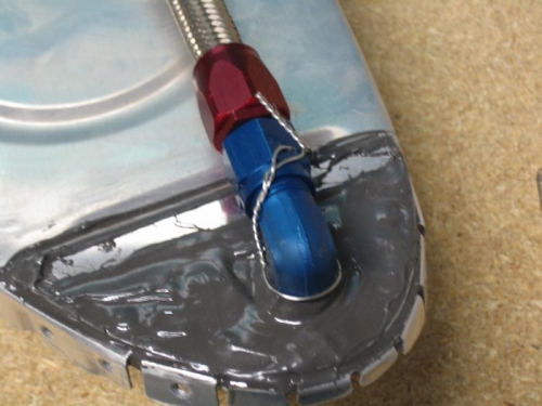 Safety Wired Flop Tube