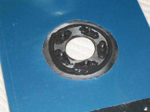 Fuel Sender Plate on Baffle