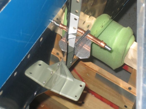 Rudder Stop Starboard Side