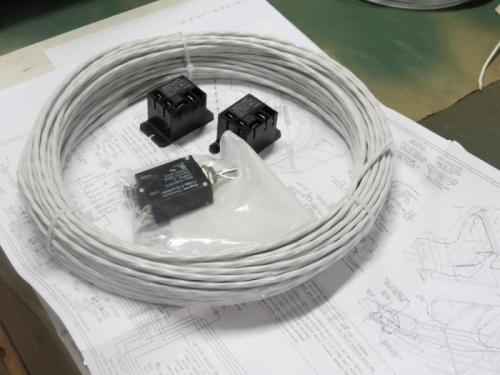 Wire, Relays, Switch/CB