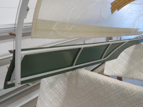 Skirt Attached to Frame