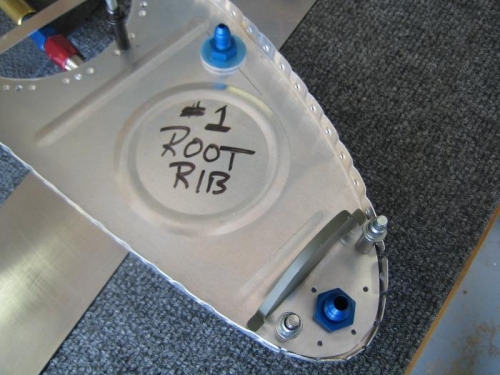 Fuel Fitting in Nose