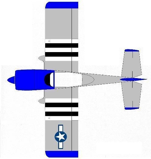 Blue Scheme Top View