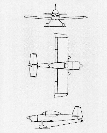 RV-8 3 Views