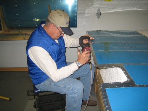 Dimpling the Bottom Skin