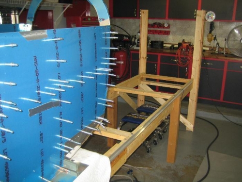 Half of Tabletop Removed