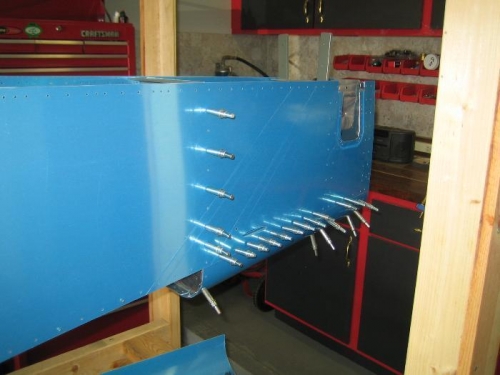 Aft Bottom Skin & Bulkheads