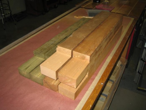 Six Legs for Fuselage Jig