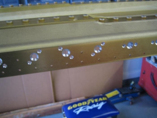 Close-up of Countersinks