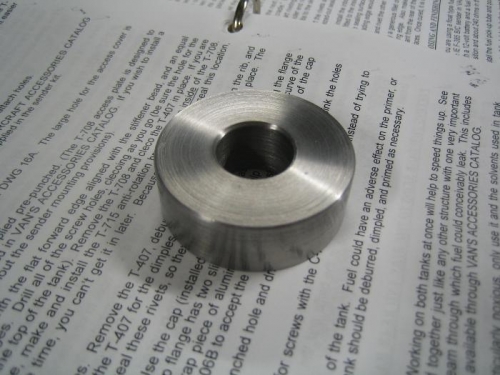 Tank Drain Bucking Bar