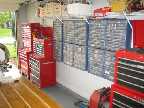 Small Parts Storage (Wall)