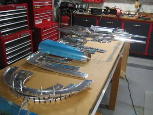 Piles of Deburred Parts