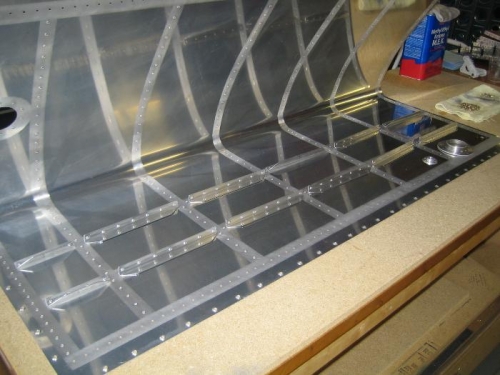 Skin and Stiffeners Prepared