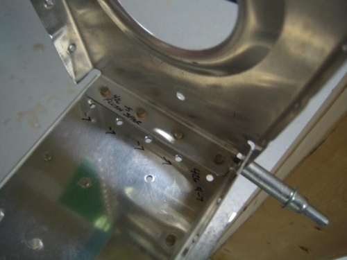 Outboard End Rib to Rear Spar