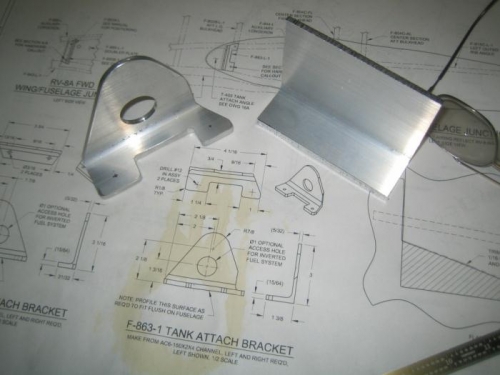 Left Tank Bracket