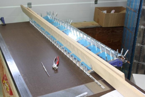 Set the LE clecos before match drilling all