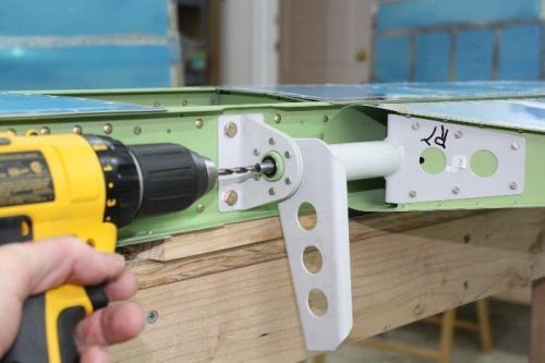 Drilling Center Bearing Hole